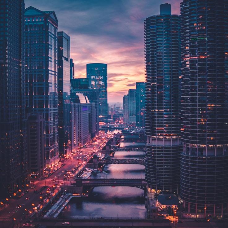 Sunset outdoors in Portugal